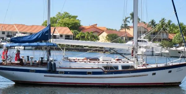 Slide: The Image of Irwin 61 Cutter-Ketch 2016 COMPLETE RE-FIT 1977 - 4