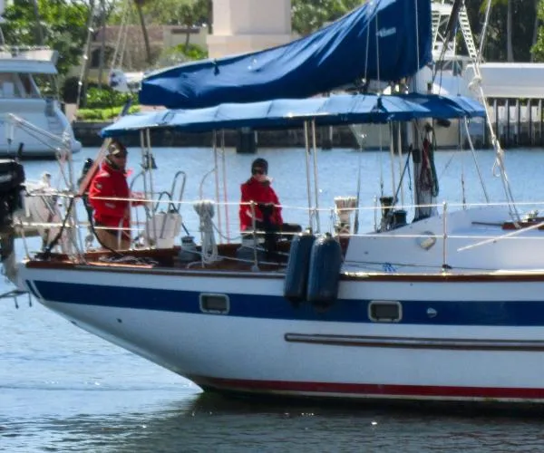 Slide: The Image of Irwin 61 Cutter-Ketch 2016 COMPLETE RE-FIT 1977 - 5