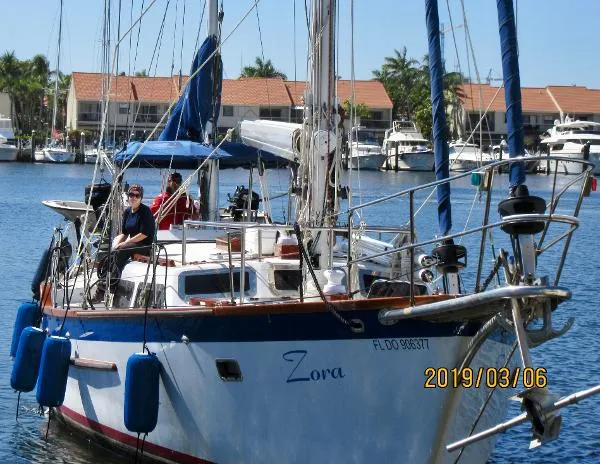 Slide: The Image of Irwin 61 Cutter-Ketch 2016 COMPLETE RE-FIT 1977 - 6