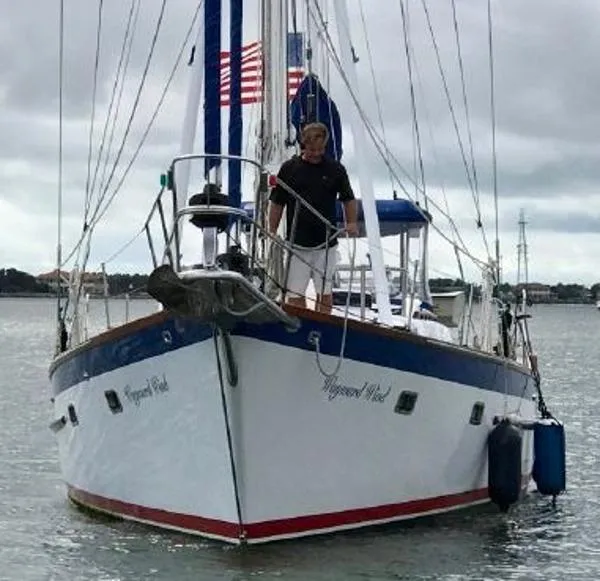 Slide: The Image of Irwin 61 Cutter-Ketch 2016 COMPLETE RE-FIT 1977 - 7