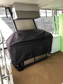 Slide: The Image of Grill on a 2008 Destination Yachts Cruisin houseboat. - 39