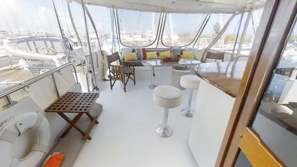 Slide: The Image of Hatteras 74 Motor Yacht 1981 - 8