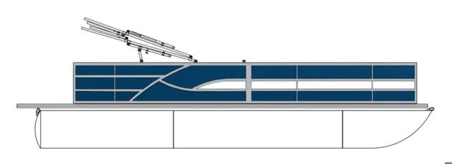 Slide: The Image of Bentley Pontoons Legacy 223 Navigator Dual Captain Full Tube 2026 - 19