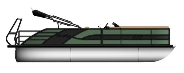 The Image of Bentley Pontoons Elite 223 Swingback Bench Full Tube 2026 - 1