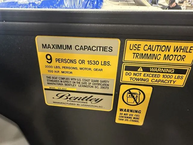 Slide: The Image of Bentley Pontoons Bolt 203 2026 - 18