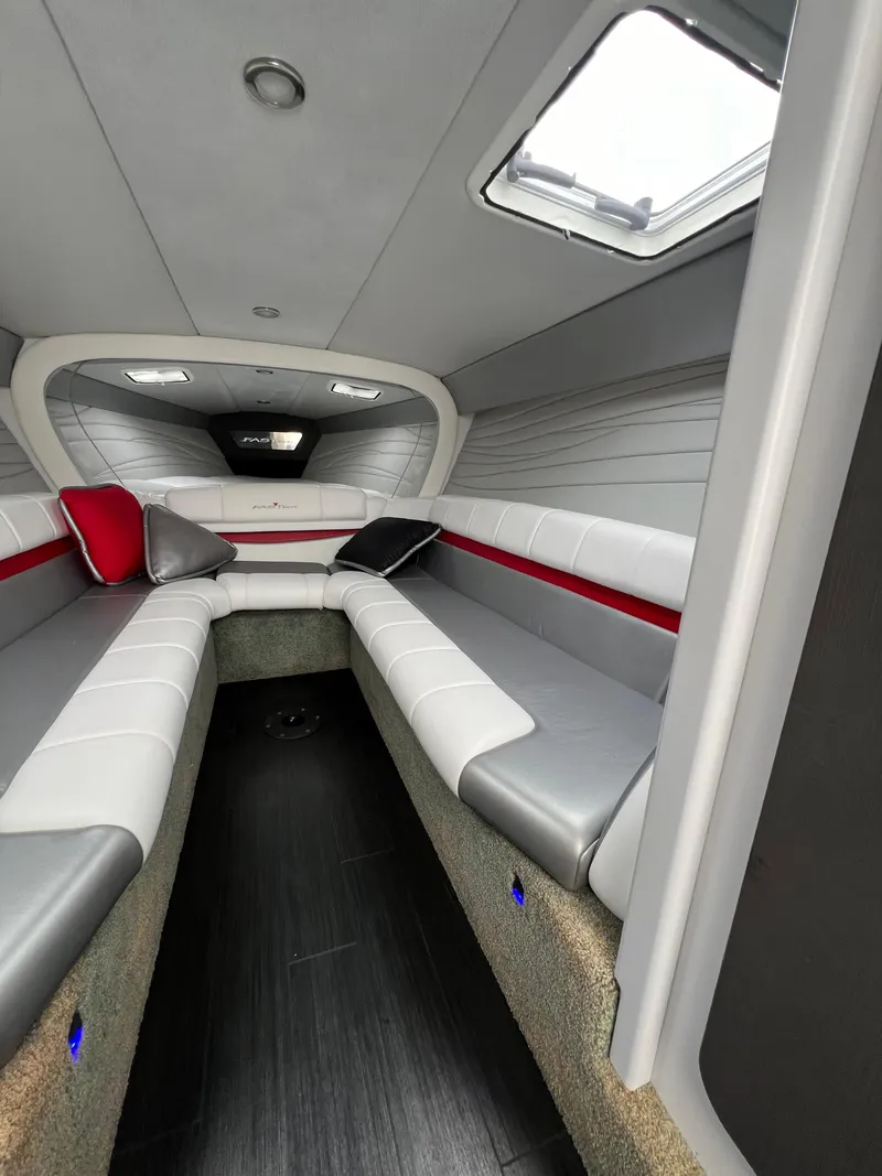 Slide: The Image of Interior of a 2016 Formula 353 FASTech boat, modern and stylish. - 43