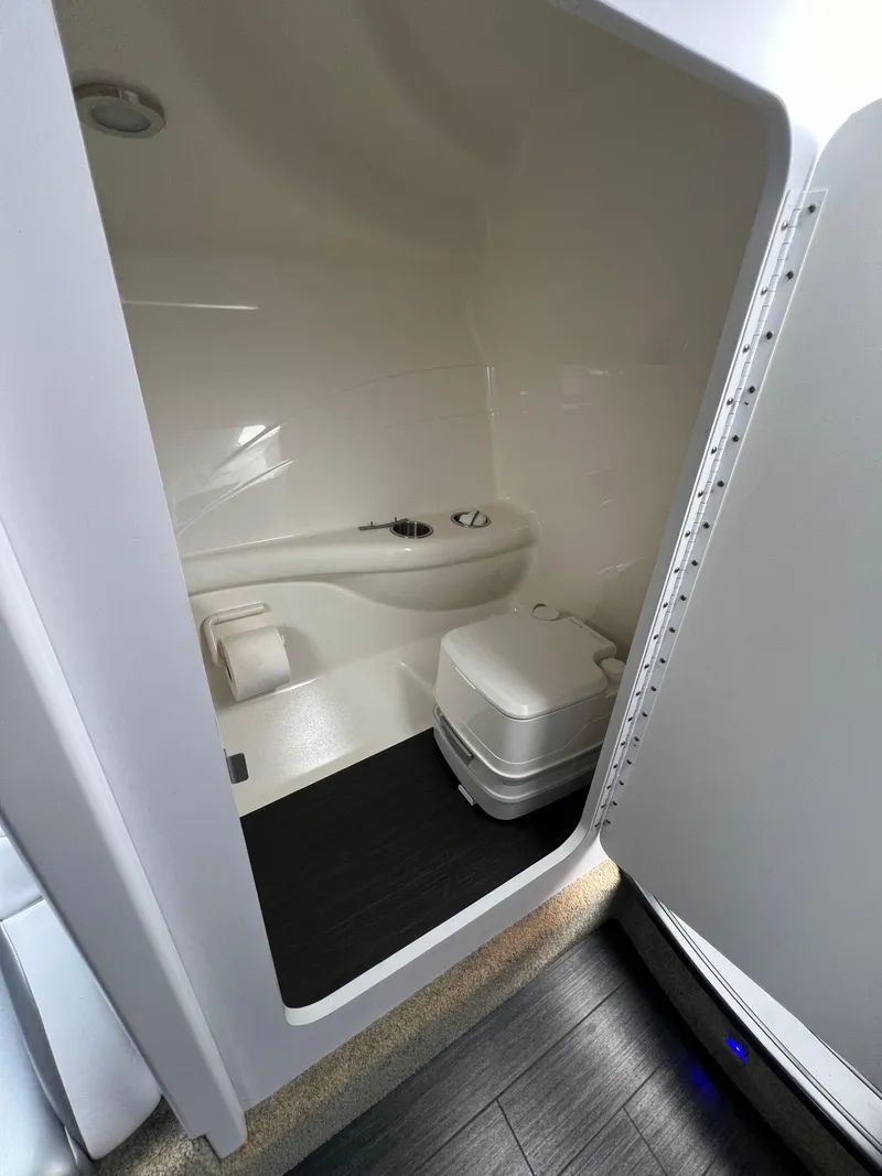 Slide: The Image of Interior of a 2016 Formula 353 FASTech boat cabin. - 47