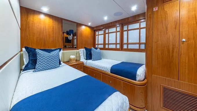 Slide: The Image of Stbd guest cabin looking fwd - 35