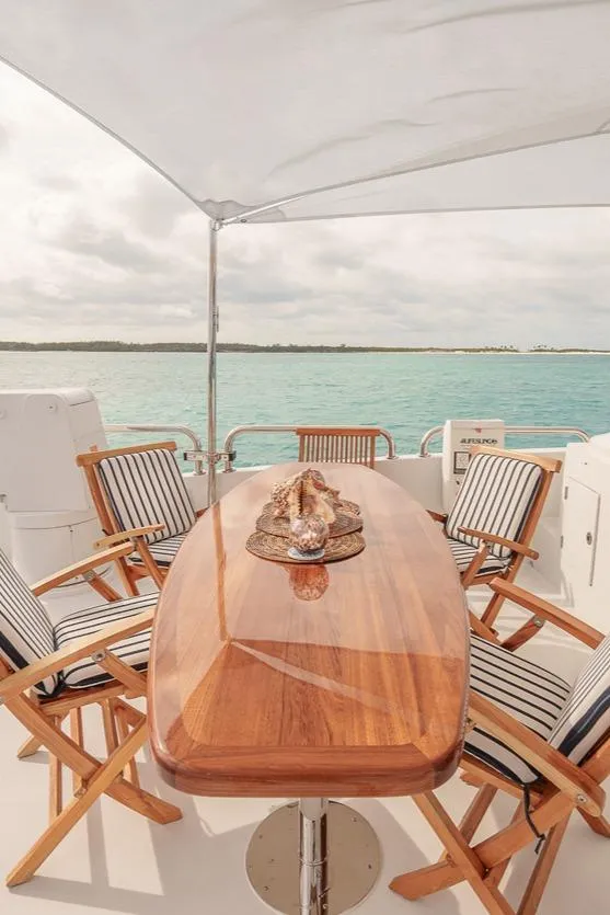 Slide: The Image of Boat deck dining - 56