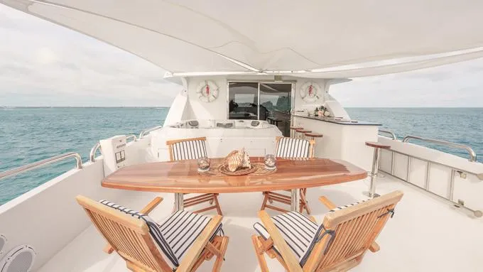 Slide: The Image of Boat deck looking fwd - 58