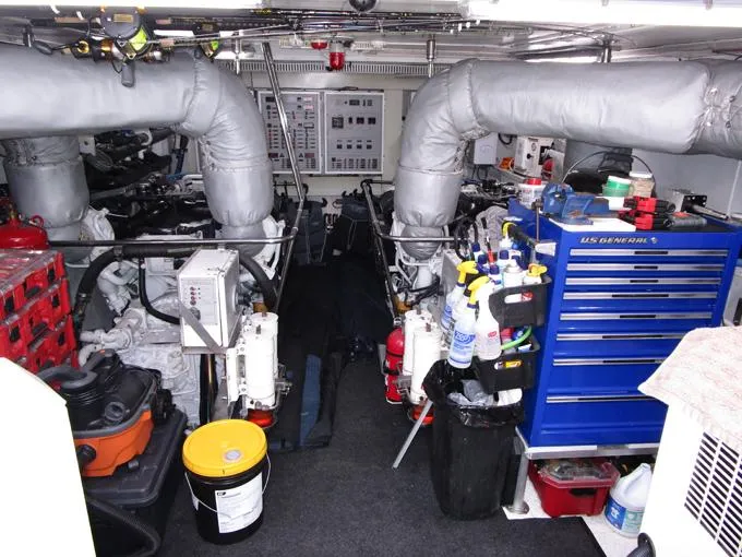 Slide: The Image of Engine room looking fwd - 60