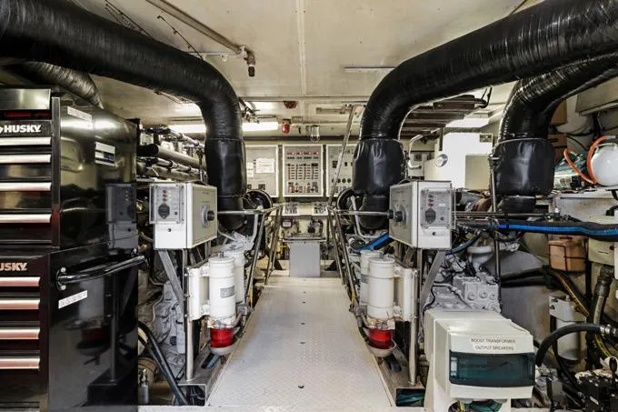 Slide: The Image of Engine Room Looking Forward - 63