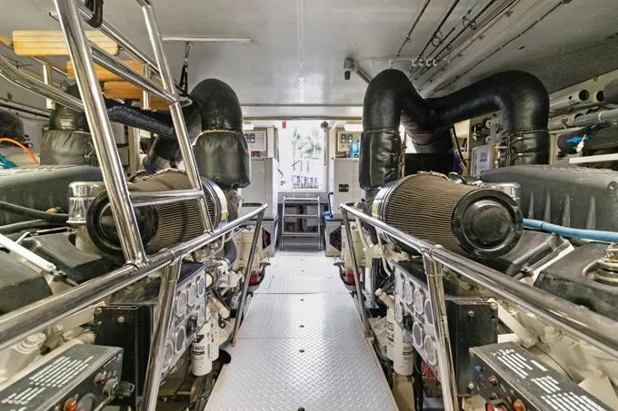 Slide: The Image of Engine Room Looking Aft - 67