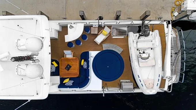 Slide: The Image of Boat Deck from Above - 70