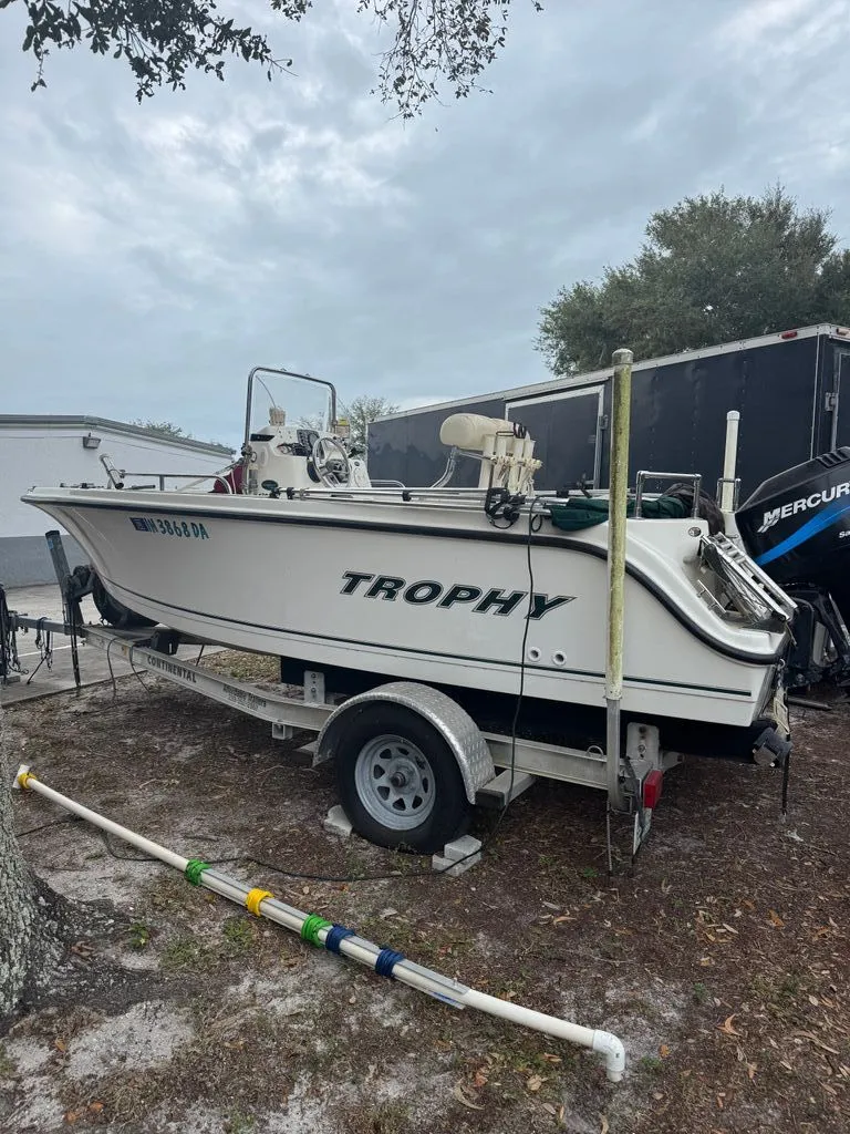 Slide: The Image of Trophy 1703 Center Console 2005 - 2