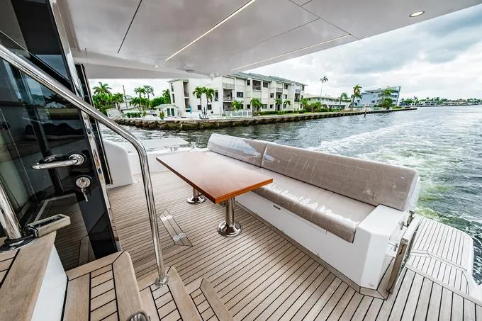 Slide: The Image of Aft Deck Seating - 57