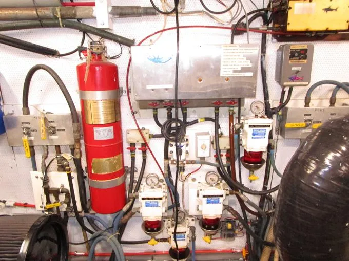 Slide: The Image of Engine room aft - 53