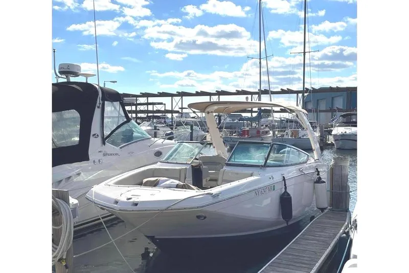 The Image of 2020 Regal 26 OBX boat docked at marina. - 0