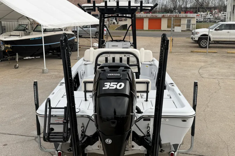 Slide: The Image of Electrical system of a 2021 Blue Wave 2400 PureBay boat, showcasing wiring and components. - 15