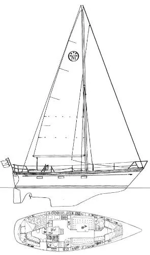 Slide: The Image of Nantucket Boats Works 38 1985 - 6