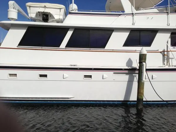Slide: The Image of Hatteras 67 Cockpit Motor Yacht 1981 - 3