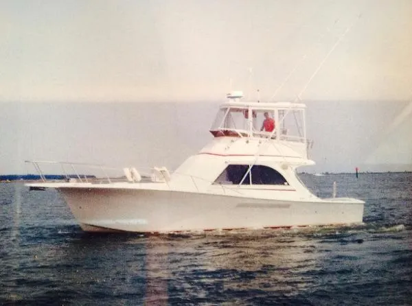 Slide: The Image of Jersey 36 Convertible Sportfisherman 1987 - 1