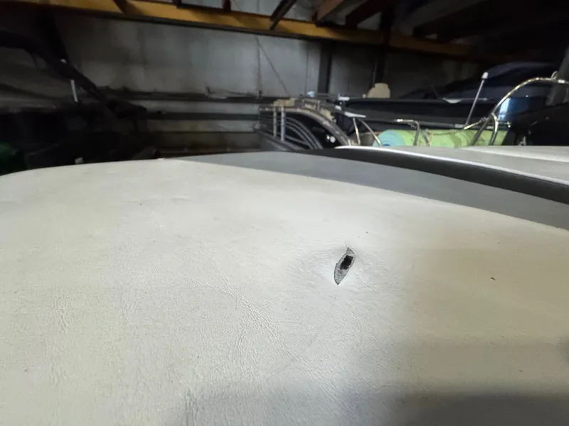 Slide: The Image of Close-up of 2006 Correct Craft Air Nautique 210 boat deck. - 31