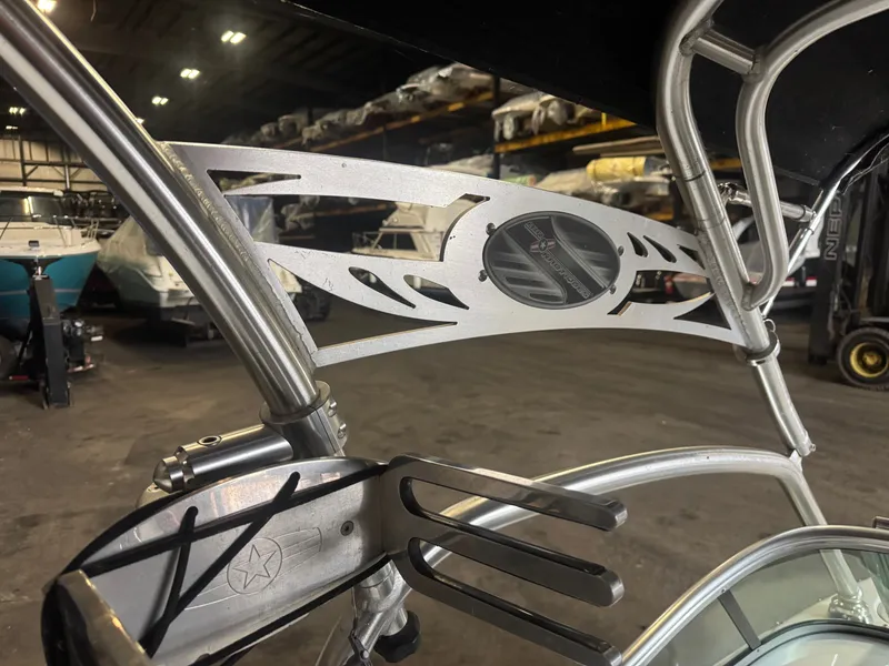 Slide: The Image of 2006 Correct Craft Air Nautique 210 in warehouse. - 36
