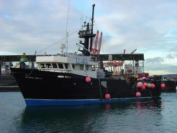 Slide: The Image of Commercial Fishing Vessel 1979 - 0