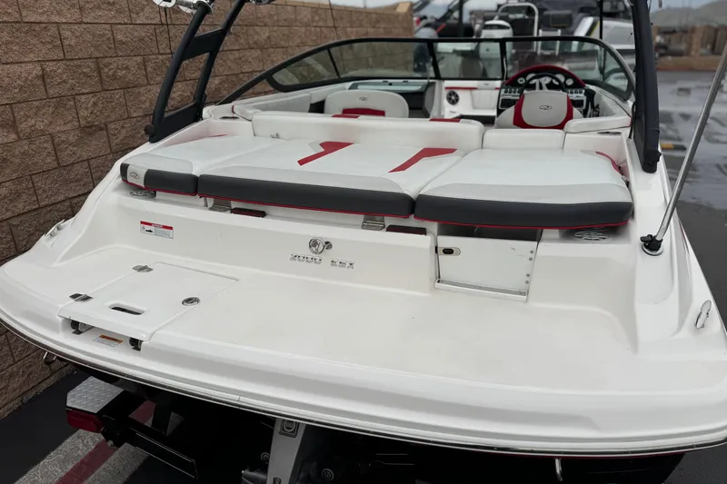 Slide: The Image of 2017 Regal 2000 ESX Bowrider boat with sleek seating and modern design. - 6