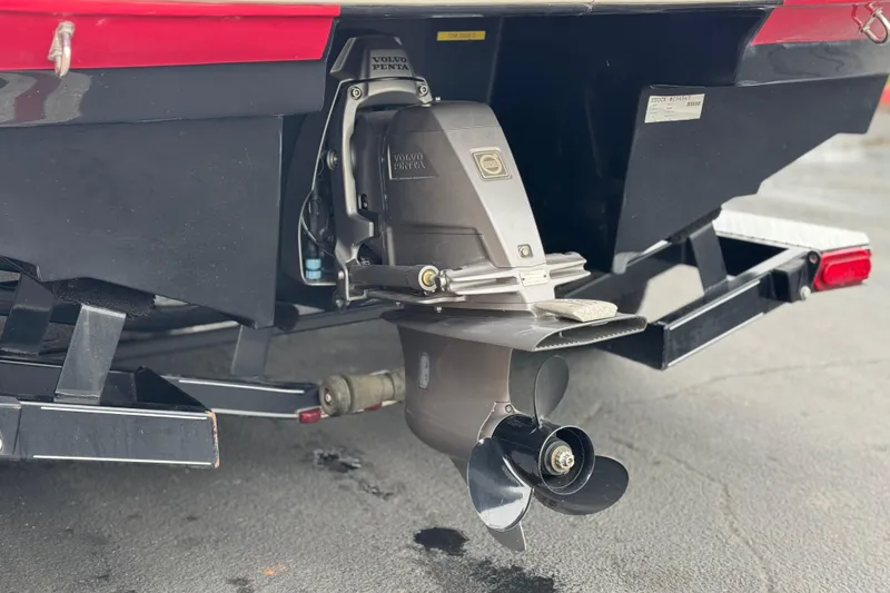 Slide: The Image of Rear view of a 2017 Regal 2000 ESX Bowrider with Volvo Penta outdrive. - 7