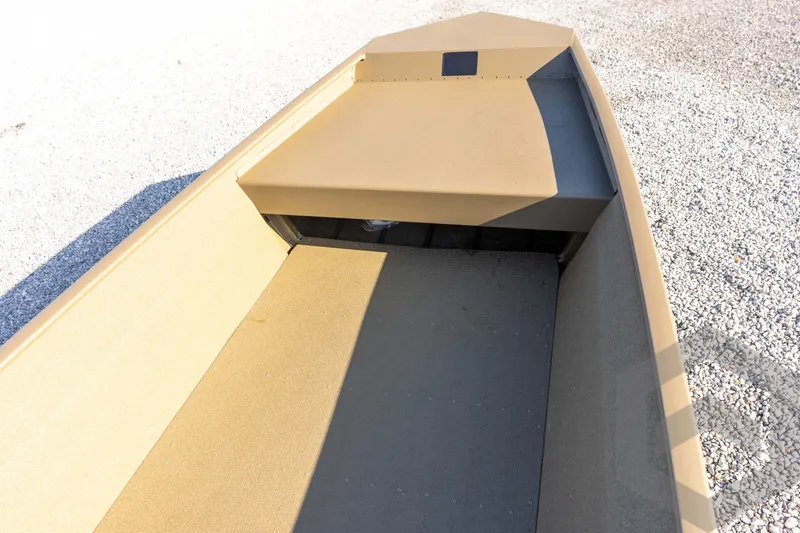 Slide: The Image of 2026 G3 Gator Tough 1548 VBW boat interior, featuring a spacious, durable design. - 27