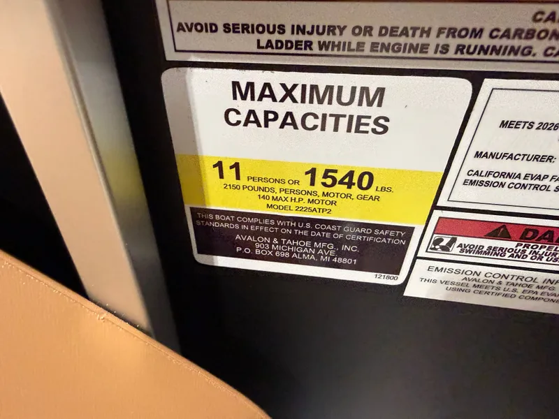 Slide: The Image of Tahoe LTZ 2385 Quad Lounge & 4-Stroke 2026 - 18