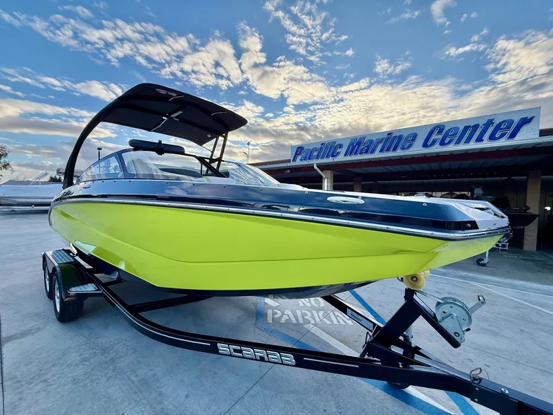 Slide: The Image of Scarab 215 HO Impulse w/ Twin 250HP Rotax! 2016 - 4