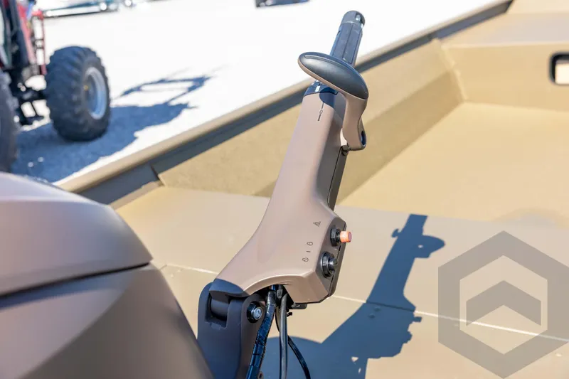 Slide: The Image of 2026 G3 Gator Tough 1860 VBW boat control handle, outdoor setting. - 18