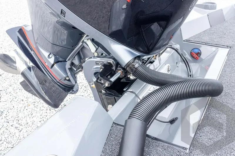 Slide: The Image of 2026 Vexus AVX 1980 boat engine detail with hoses and components. - 34