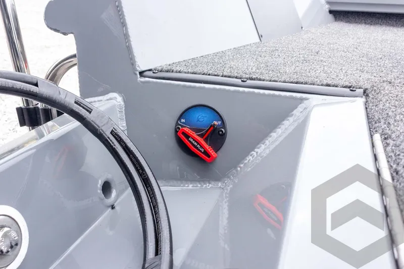 Slide: The Image of 2026 Vexus AVX 1980 boat interior with control switch and wiring detail. - 36