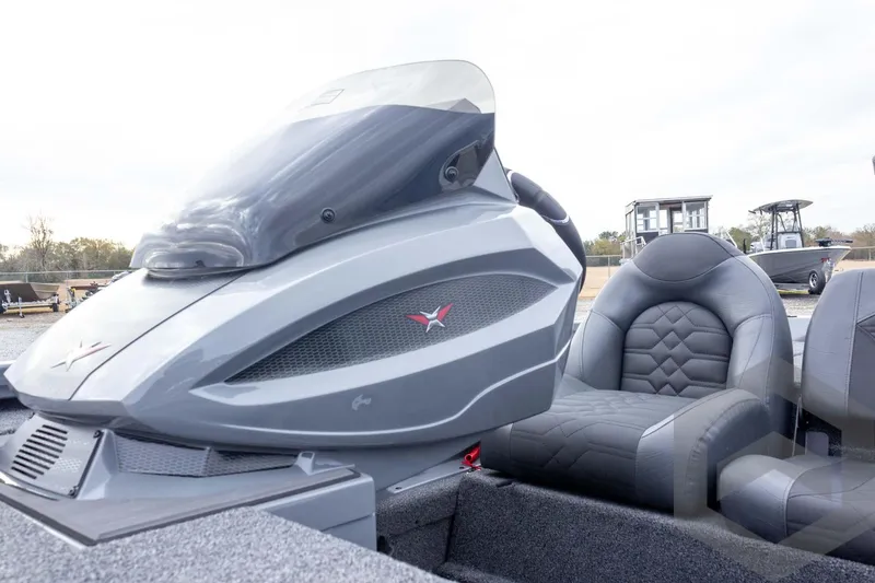 Slide: The Image of 2026 Vexus AVX 1980 boat interior with sleek design and comfortable seating. - 55