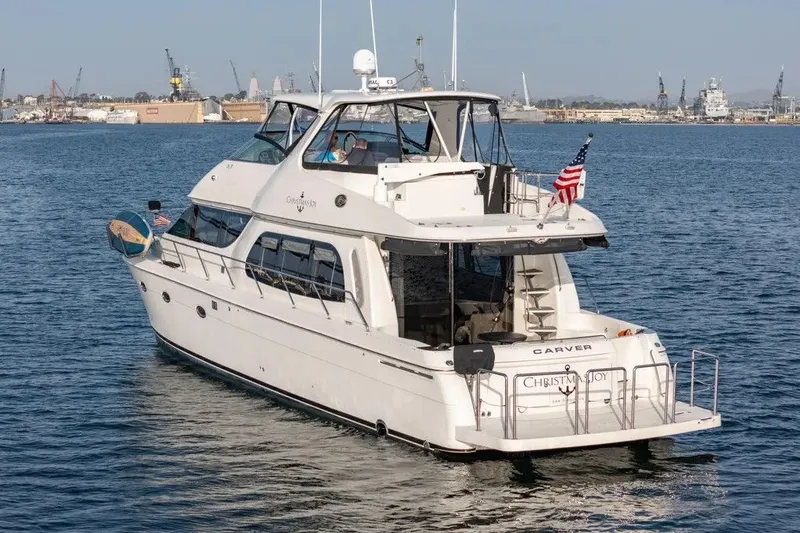 Slide: The Image of Carver Yachts 560 Voyager 2006 - 2