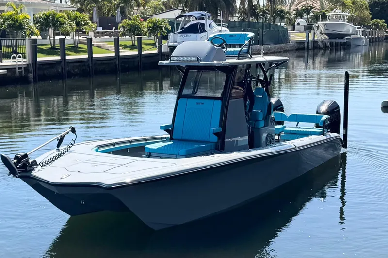 The Image of 2026 Costa Custom Boats 264 HC in a serene marina setting. - 1