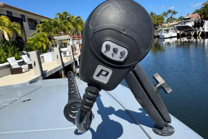 Slide: The Image of 2026 Costa Custom Boats 264 HC on a sunny waterfront dock. - 18