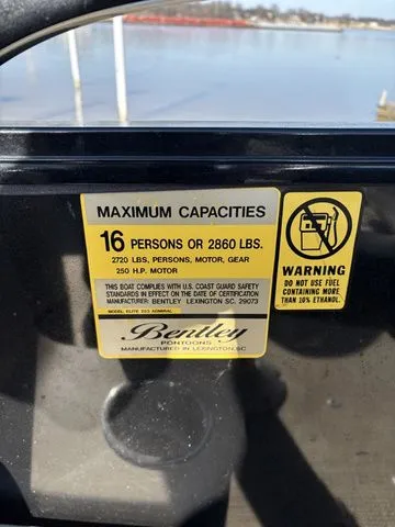 Slide: The Image of Bentley Pontoons Elite 253 2019 - 18