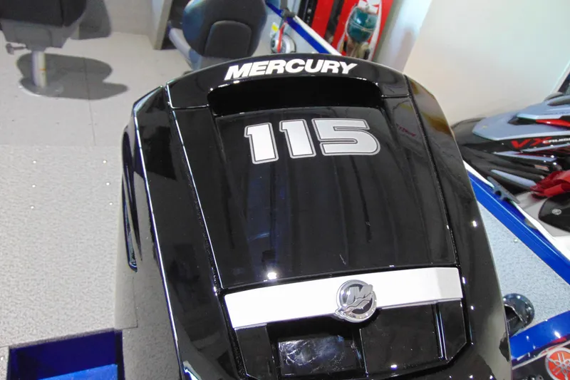 Slide: The Image of Mercury 115 outboard motor on 2026 Crestliner 1850 Kodiak WT boat. - 7