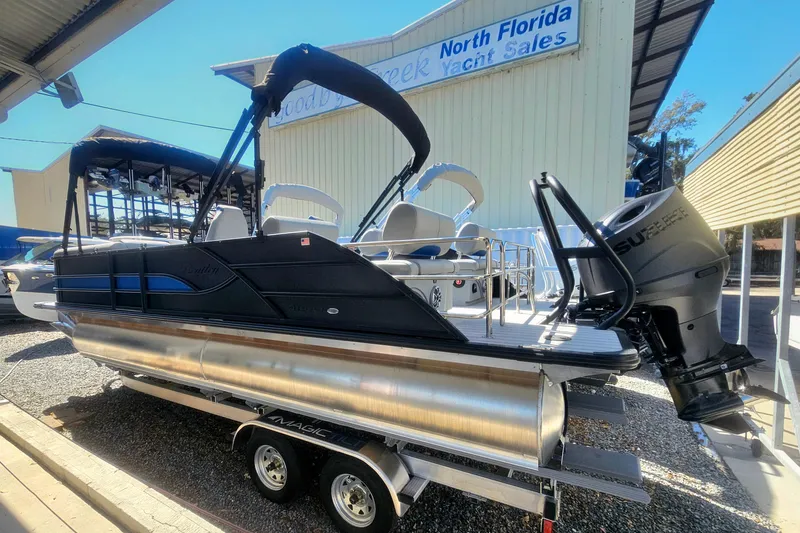 Slide: The Image of 2026 Bentley Pontoons LEGACY 243 QUAD SWINGBACK at North Florida Yacht Sales. - 5