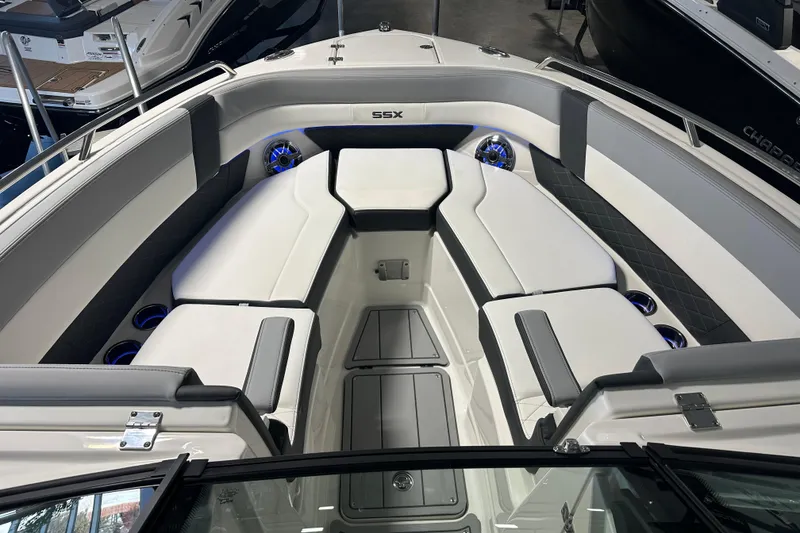 Slide: The Image of Interior of Chaparral SSX 8 boat, model year 2026. - 15