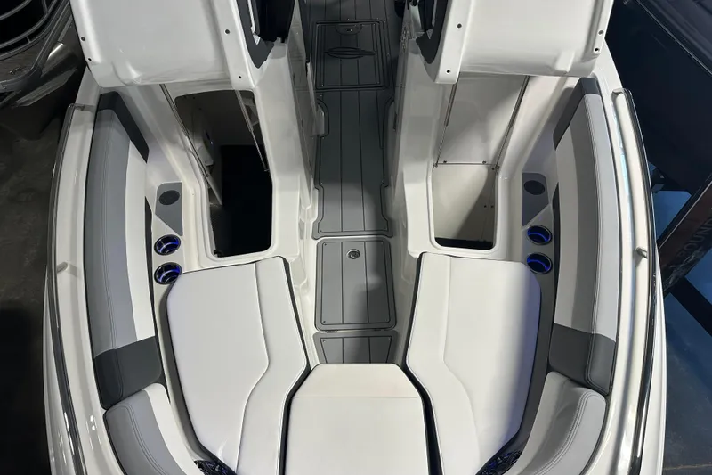 Slide: The Image of Interior of Chaparral SSX 8 boat, model year 2026. - 19