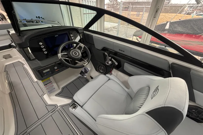 Slide: The Image of Interior of Chaparral SSX 4 boat, model year 2026. - 19