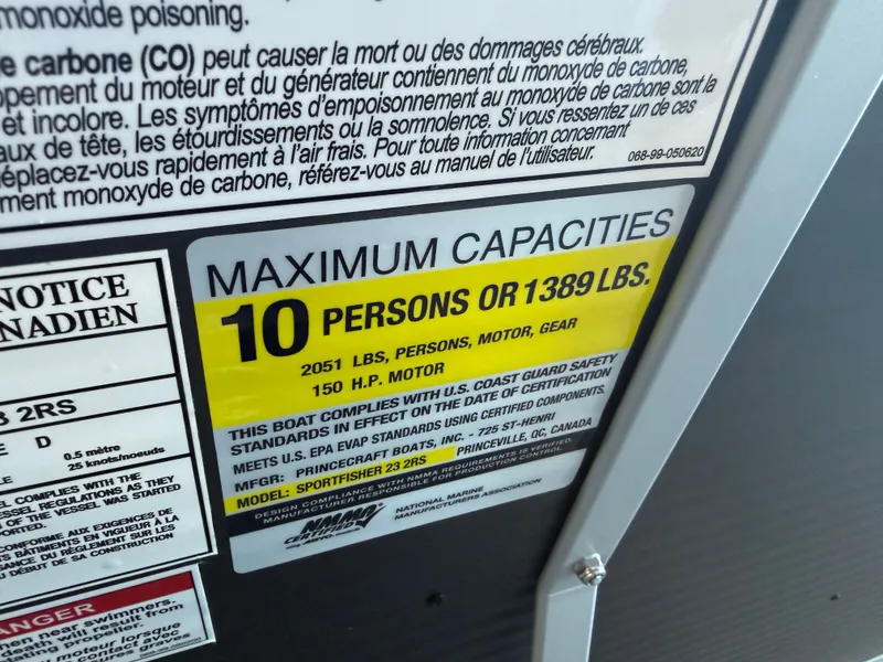 Slide: The Image of Princecraft 23 Sportfisher 2RS Rear Fish Pontoon & Mercury 4-Stroke EFI 2026 - 15