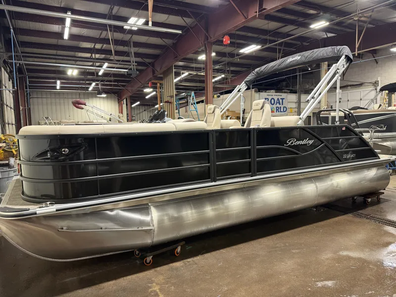 Slide: The Image of Bentley Pontoons Legacy 223 QSB Swingback Tritoon & Honda 4-Stroke EFI 2026 - 37