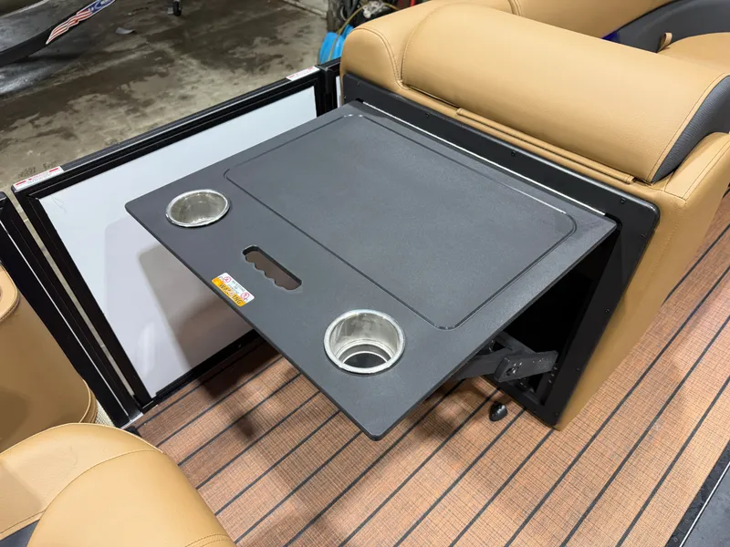 Slide: The Image of Bentley Pontoons Legacy 223 Swingback Tritoon & Honda 4-Stroke EFI 2026 - 27